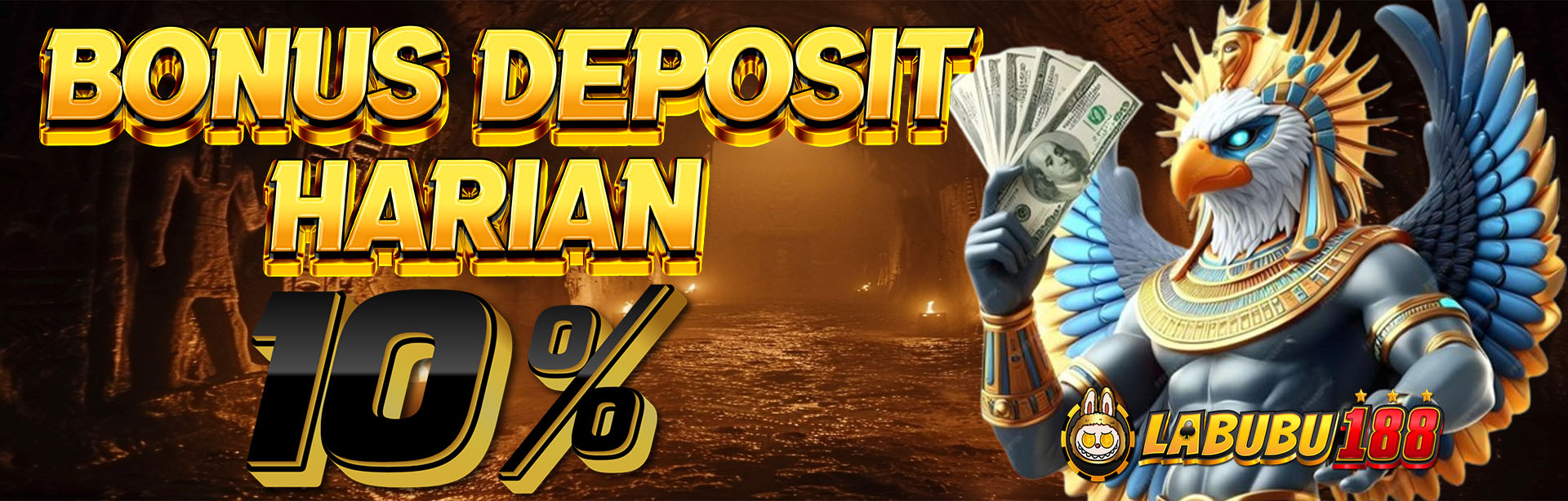 BONUS DEPOSIT HARIAN 10%